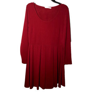 White Mark Red Dress Fit and Flair NEW